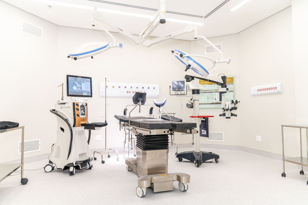 Centro cirúrgico equipado do One Day Hospital